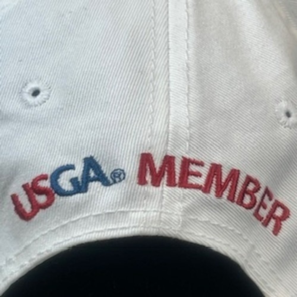 USGA Member 2017 U.S. Open Erin Hills White Golf Hat Cap Adjustable - Picture 5 of 8